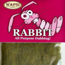 Дабінг з кролика Wapsi Rabbit Dubbing, оливковий (OLIVE) Дабінг з кролика Wapsi Rabbit Dubbing, оливковий (OLIVE)