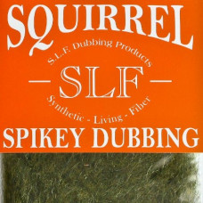 Дабінг з білки SLF Squirrel Spikey Dubbing, оливковий (OLIVE) Дабінг з білки SLF Squirrel Spikey Dubbing, оливковий (OLIVE)