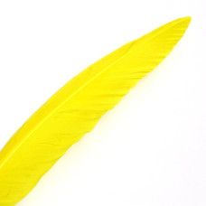 Махові пера качки Wapsi Duck Quills, жовті (YELLOW) Махові пера качки Wapsi Duck Quills, жовті (YELLOW)
