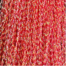 Кручені блискучі волокна Wapsi Krystal Flash, перламутрово-червоні (RED / PEARL)