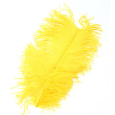 Перо страуса Wapsi Ostrich Plume, бурштинове (AMBER) Перо страуса Wapsi Ostrich Plume, бурштинове (AMBER)