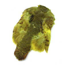 Шкура куріпки Wapsi Hungarian Partridge Skin, грейд # 1, жовта (YELLOW)